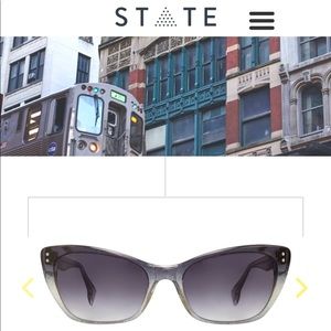 State optical co wabash frame in slate galaxy